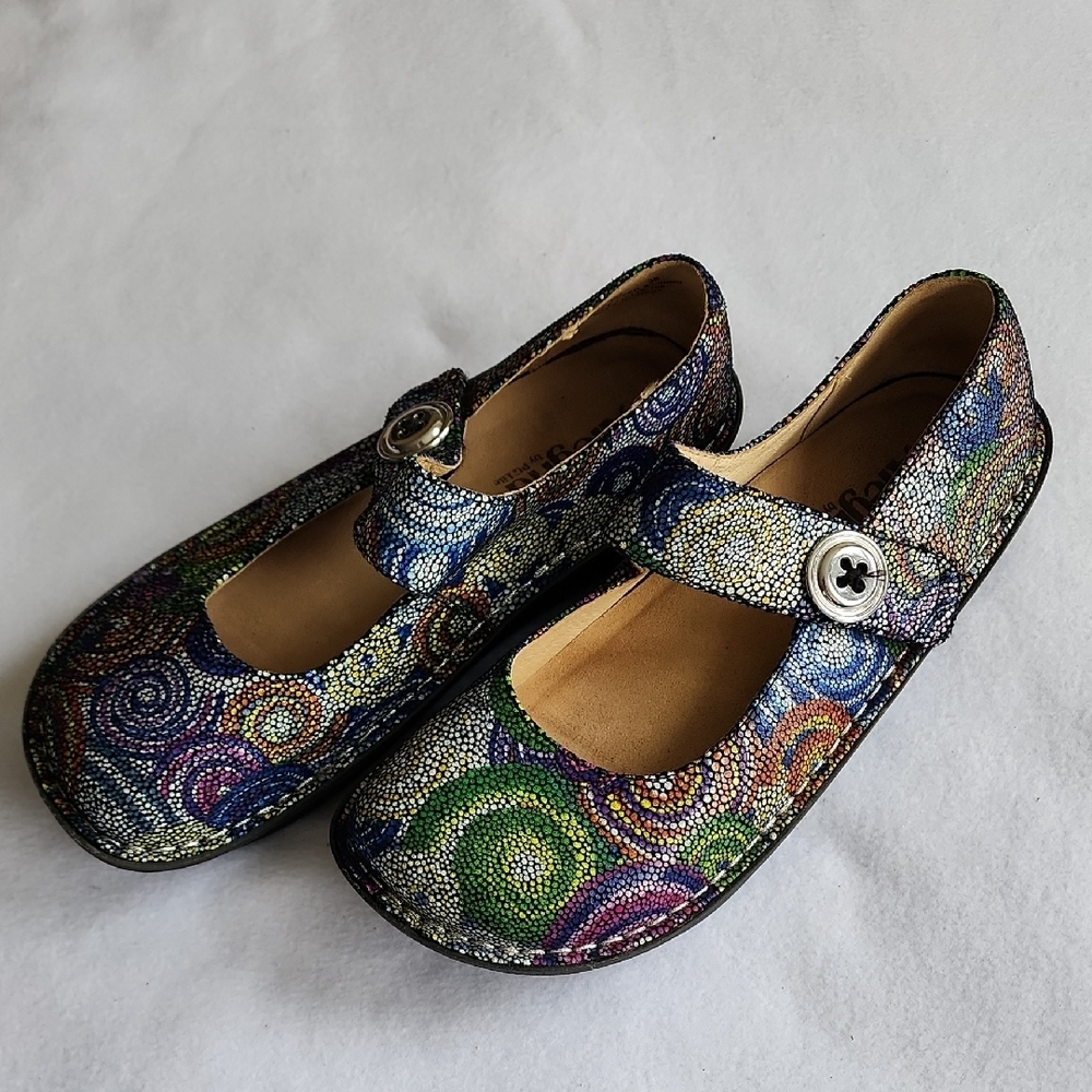 Alegria Multicolor Patterned Flats - image 1